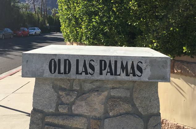 Old Las Palmas Sign